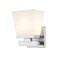 Z-Lite Astor 1 Light Wall Sconce, Brushed Nickel & Etched Opal 1937-1S-BN - alternate 1